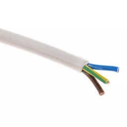 RS PRO 3 Core Power Cable 50 m 0.75 mm² White 300 V, 491885-image-21