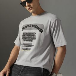 FCUK Relaxed Fit Typography Printed Pure Cotton T-shirt-image-22