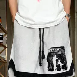 StyleCast Men Printed Loose Fit Shorts-image-86