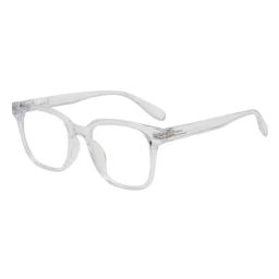 Ted Smith White Square Unisex Eye Frames-picture-32