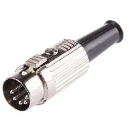 RS PRO 5 Pole Din Plug 1 A 100 V AC Push Lock Male Cable Mount, 491172-image-91