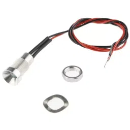 Oxley Yellow Panel Mount Indicator, 8 mm Mounting Hole Size, Lead Wires Termination, IP67, OXL/CLH/80/12AC/FL30/Yellow-picture-41