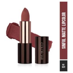 Colorbar Sinful Matte Lipcolor Sexy 012 - 3.5 gm-48