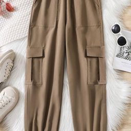 TIOR Girls Classic Cargos Trousers-image-21