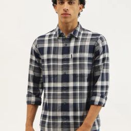 United Colors of Benetton Multi Regular Solid Shirts-image-1
