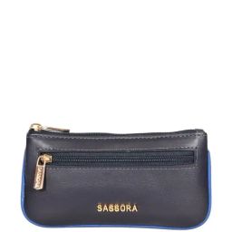SASSORA Nova Navy Blue SolidKey Pouch-image-35