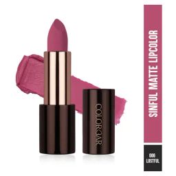 Colorbar Sinful Matte Lipcolor Lustful 006 - 3.5 gm-33