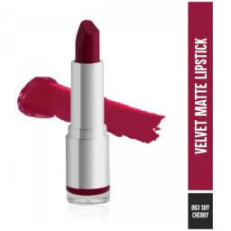 Colorbar Velvet Matte Lipstick Shy Cherry 063 - 3.5 gm-43