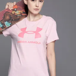 UNDER ARMOUR Quick-Dry Graphic Short Sleeve Training T-shirt-image-65