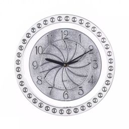 eCraftIndia PWCGV824DX_S Decorative Analog Silver Round Wall Clock-image-70