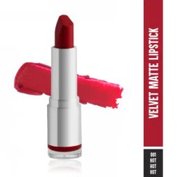 Colorbar Velvet Matte Lipstick Hot Hot Hot 001 - 3.5 gm-image-89