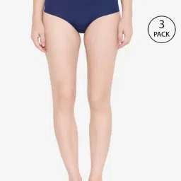 FEELINGS Assorted CottonBoyshorts Panty (Pack Of 3)-picture-21