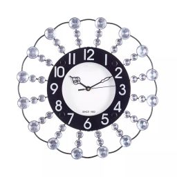 eCraftIndia PWCGV405 Decorative Analog Black Round Wall Clock-image-72