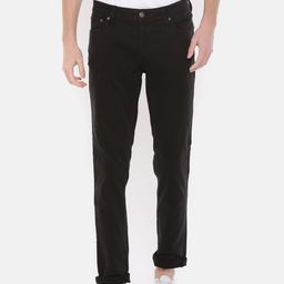 Jack & Jones Men Black Slim Fit Mid-Rise Clean Look Stretchable Jeans-picture-36