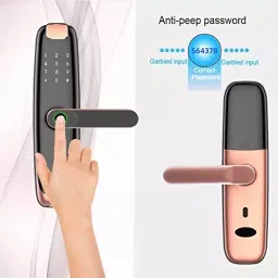 amiciSmart Biometric Door Lock WiFi Smart Lock Smartlife App ‎4 AA Batterie Compatible with Multiple Unlock Options, Fingerprint Unlocking, 1xBSC-SMT-DRLK-N image 2
