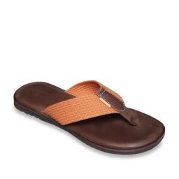 U.S. Polo Assn. Men's Ian Orange Flip Flops-image-56