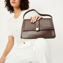 max PU Oversized Structured Shoulder Bag-5