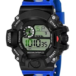 JUST LIKE Boys Printed Dial & Straps Digital Watch 93 no blue digital-18