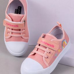 Cute Walk by Babyhug Velcro Closure Casual Shoes - Pink-picture-26