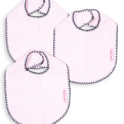 Mumma's Touch Organic Bamboo Baby Bib - Pink - Pack of 3-26