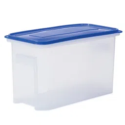varmora homeware Varmora Smart Plastic Storage Container Rectangular Shape, 10Kg, Blue-picture-21