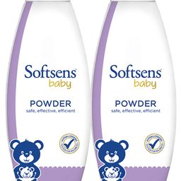 Softsens Baby Powder Pack of 2 - 400g Each-7