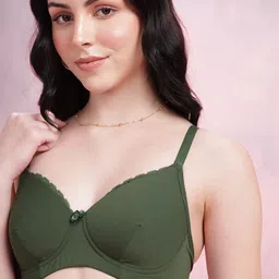 DressBerry Medium Coverage Lightly Padded Non-Wired T-shirt Bra DRM-DB-MK04D image 2