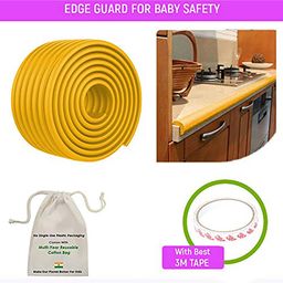 Safe-O-Kid Edge Guard Prevents From Head Injury Multi Functional Pack of 2 - Yellow image 5