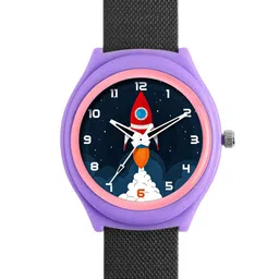 JI & JA Kids Brass Dial & Straps Watch JJ232-35