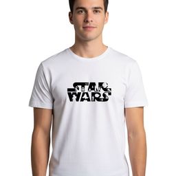 PULP Unisex Star Wars Characters Printed Pure Cotton T-shirt image 3