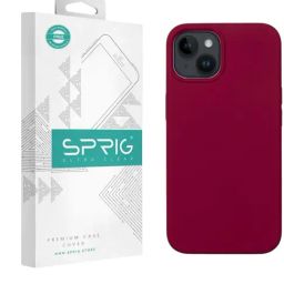 Sprig Liquid Silicone Back Cover for APPLE iPhone 14 Plus (Red)-image-122