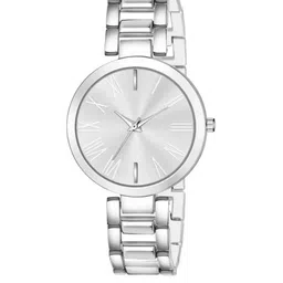 LAKSH Women Silver Dial & Stainless Steel Straps Analogue Watch-picture-10