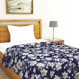 bianca LORENA Teddy-Bear Soft Doublebed Ac Blanket -[German.Flanno Tech] -1pc Double size-abstract-multi-picture-0