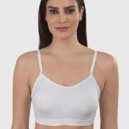 mod & shy White Solid Non-padded Bra-image-41