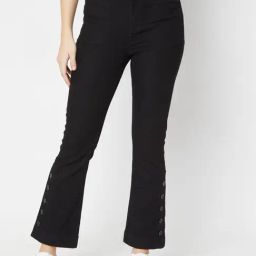 Vero Moda Black Lightly Washed Jeans-image-26