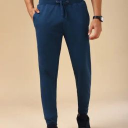 Van Heusen Blue Regular Fit Joggers-image-35
