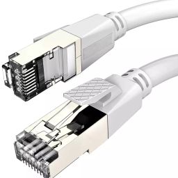 Fedus Heavy Duty High Speed Pure Bare Copper Double Shielded CAT 7 LAN Cable (5 m, White)-image-45
