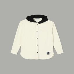 Fame Forever by Lifestyle Boys Off White Cotton Solid Jacket-image-60