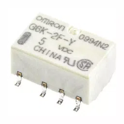 Omron Surface Mount Relay DPDT 237 Ω DC 5 V, G6K-2F-Y 5DC-32