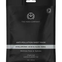 The Man Company Charcoal Face Sheet Mask (Pack of 3) image 2