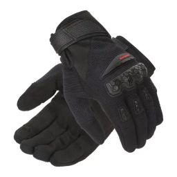 Royal Enfield Black Textured Urban Hustler V2 Riding Gloves - XL-image-55
