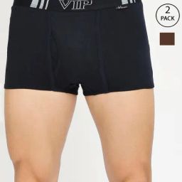 VIP Assorted Snug Fit Trunks - Pack of 2-picture-10