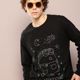 Minions by Kook N Keech Pure Cotton Minions Printed Sweatshirt-image-86