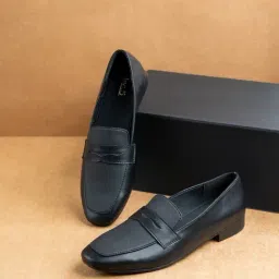 Inc.5 Women's Black Loafers-image-54