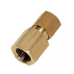 Legris Brass Pipe Fitting Straight Push Fit Compression Olive Female BSPP 1/8 inch BSPP 1/8 inch 4 mm, 0114 04 10 (Pack of 10 Pcs)-picture-30