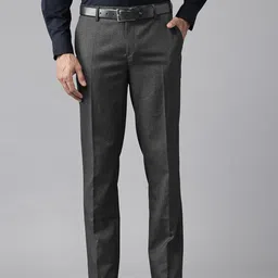 Arrow Men Tapered Fit Formal Trousers-picture-20