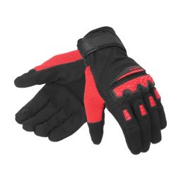 Royal Enfield Red Textured Urban Hustler V2 Riding Gloves - L-image-98
