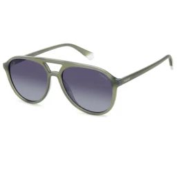 Polaroid Grey Oval UV Protection Unisex Sunglasses-image-45