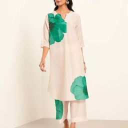 Rangmanch by Pantaloons White Printed Kurta-image-29