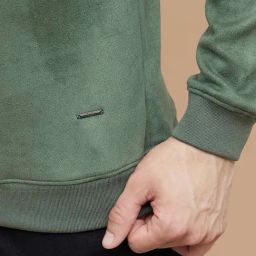 Code By Lifestyle Grey Regular Fit Sweatshirt image 5